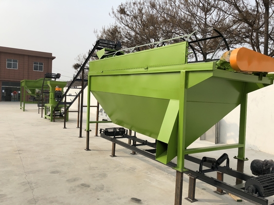 1-8 t/h Capaciteit Poeder organische meststof productieapparatuur met aangepaste spanning