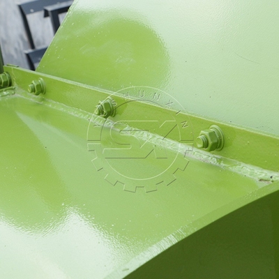 Granulator voor het maken van pellets van geavanceerde organische meststoffen