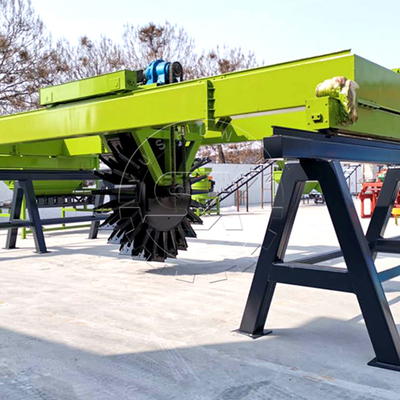 Hoogproductiewielcompostturner voor klantvereisten