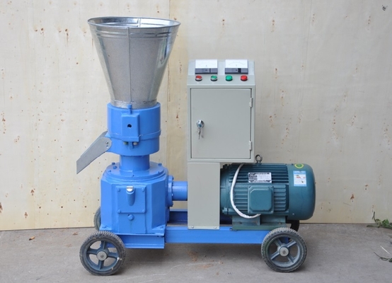 1 ton/uur Graan Rice Pellet Maker Topkwaliteit voor varkensvoederproductie