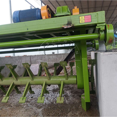 Compostmachine Andere dierlijke restanten weigeren Windrow Kipmest voor top-compost