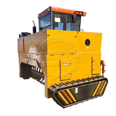 Verander dierlijke mest in biologische meststof met een compostverwerker met een werkbreedte van 2400 mm