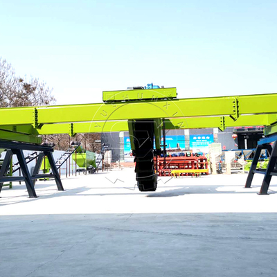 10-30m werkbreedte Compostmest Turner Verander kippenmest in meststof