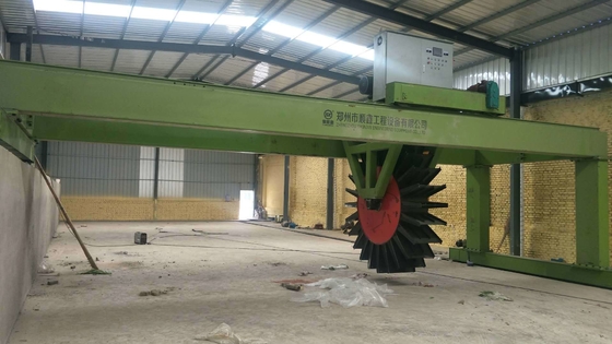 10-30m werkbreedte Compostmest Turner Verander kippenmest in meststof