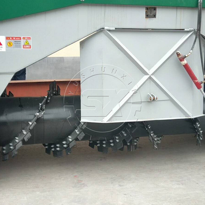 Geavanceerde automatische compost-turner-mestmengmachine met een capaciteit van 10 ton per dag