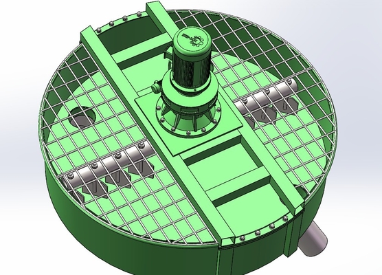 Verticale schijfmixer De ultieme keuze voor het mengen van Npk-meststoffen Capaciteit 200L 5000L