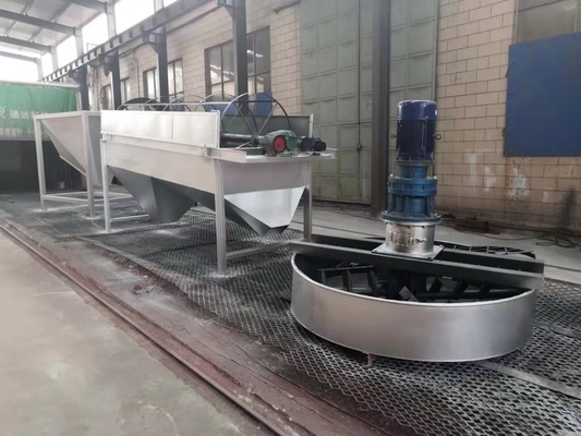 Verticale schijfmixer De ultieme keuze voor het mengen van Npk-meststoffen Capaciteit 200L 5000L