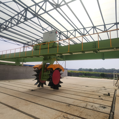 YSX mestfermentatie organische meststof apparatuur wiel type compost Turner