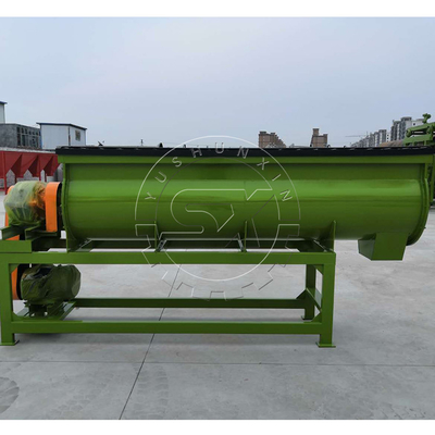 1 ton per partij poedermestmengmachine voor het productieproces van meststoffen