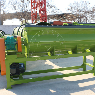 880 kg NPK-materiaal YSX Eenastig organisch meststof horizontale mengmachine