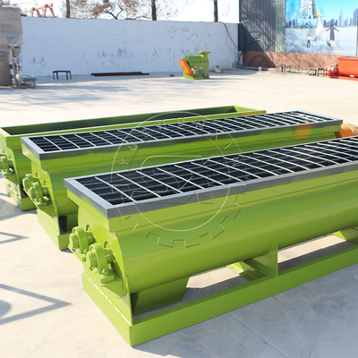 11-22kw Twin-shaft Mixer De sleutel tot snelheid en continue productie