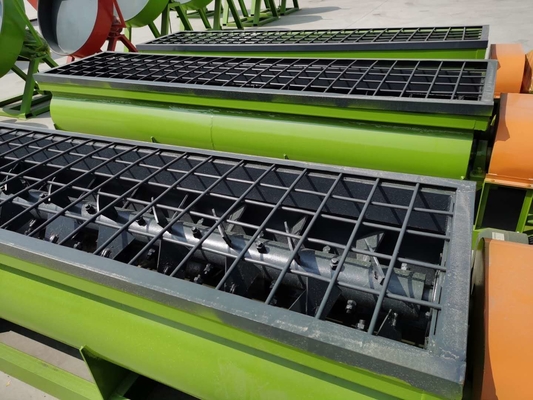 Continu-productie dubbelschachtmixer met gelijkmatig mengen en automatisch ontladen