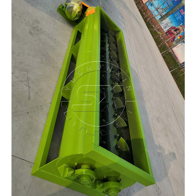 3700*800*750 Dubbele schachtmenger voor het efficiënt mengen van materialen