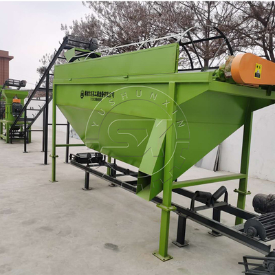 Organische meststof compost zeefmachine met roterende pomp theorie en aangepaste kleur