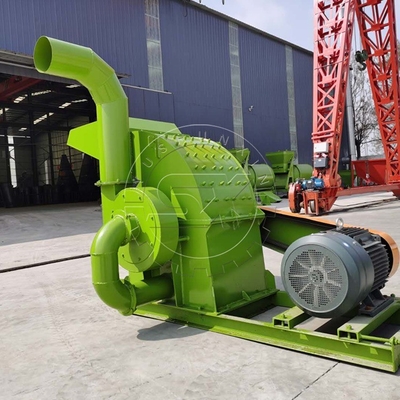 Maïsstokjes strocrusher 4kw Kracht 5,5kw Uitgang Geschikt voor droge materialen