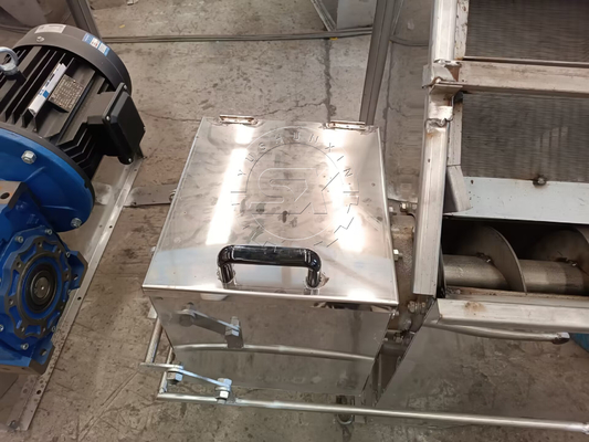 7kw-afwatering van slibmachine voor koeienmesthydro-extractor en verwerking van biogas-slib