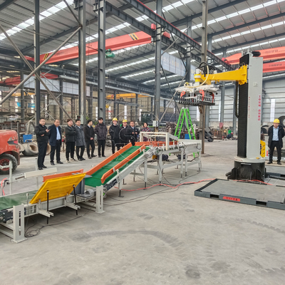 Stroomlijnde verpakkingslijn Automatische kartonpalletiser met roestvrij staal