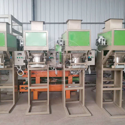 Automatische verpakkingsmachine voor het integreren van dierlijke afvalpellets