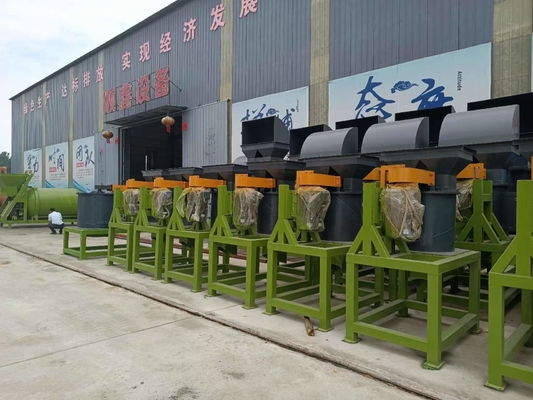 Home Verticale Pulverizer Crusher voor organisch verpletteringsproces YSX 10-15 ton per uur