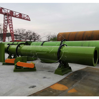 Silica Sand Rotary Drum Dryer Machine met concurrerende 10-20TPH en lange levensduur