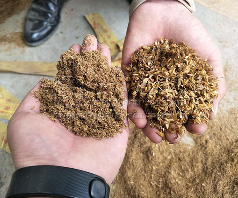 Makkelijk te strooien Crusher Geschikt voor het verpletteren van verschillende droge materialen aangepast spanning