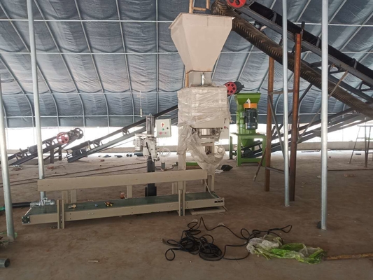 220V/380V meststof granulator verpakkingsmachine YSX 20-50kgs voor chemische meststof
