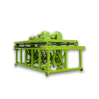 0.75kw Lifting Motor Trough Type Compost Composting Machine voor snelle en fermentatie