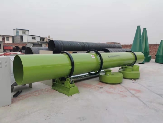 380v YSX Double Roller Fertilizer Granulator Machine met trommeldroger en 3-5 hoek van installatie