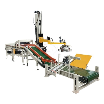 380v Spanning Roestvrij staal Materiaal Kolom Palletizing Robot Arm Type Palletizer