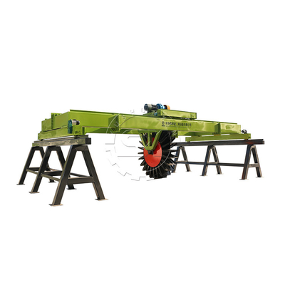 Wieltype Compost Turner Werkwijdte 3-30m Compostmestdrager draaiapparatuur