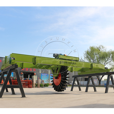 Wieltype Compost Turner Werkwijdte 3-30m Compostmestdrager draaiapparatuur