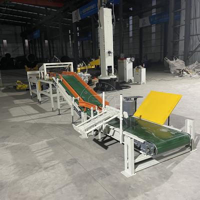 Elektrisch aangedreven type automatische transport- en palletverwerkingslijn voor eenvoudig palletverwerk