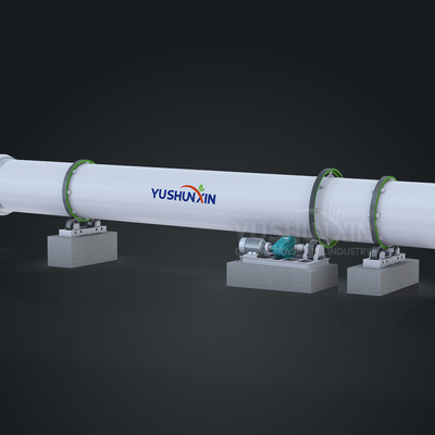 YSX Biomassa Rotary Drum Dryer 26000KG Gewicht en voor de productie van organische meststoffen