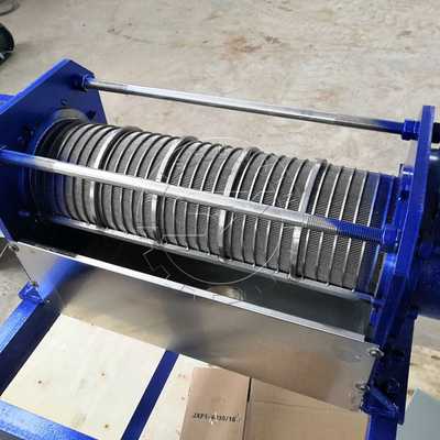 7kw vaste-vloeistofseparator Dehydrator Hopper Type Extracteerbaar Type met hoge capaciteit