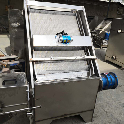 450 kg vaste-vloeistofseparator ontworpen voor dierlijke mest en andere dunnere materialen