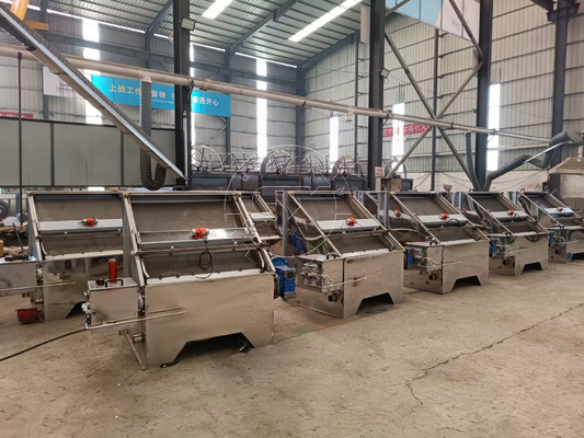 450 kg vaste-vloeistofseparator ontworpen voor dierlijke mest en andere dunnere materialen