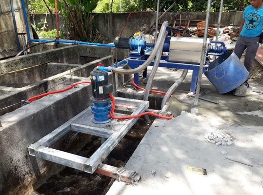 4kw Power Spiral Solid-Liquid Separator voor uitdroging en productie van organische meststoffen