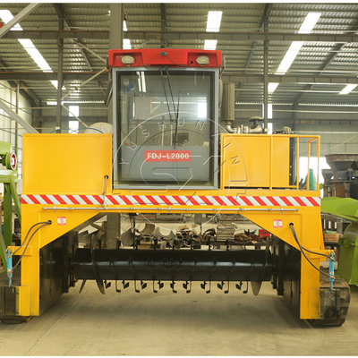Hoog veiligheidsniveau YSX Landbouwcompostdraaimachine voor het composterproces
