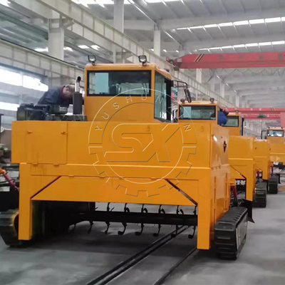 Hoog veiligheidsniveau YSX Landbouwcompostdraaimachine voor het composterproces