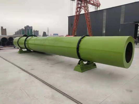 Roterende droger voor het drogen van granen met ondersteunende pijpleidingen en 26000 kg Gewicht 380v Spanning 2024
