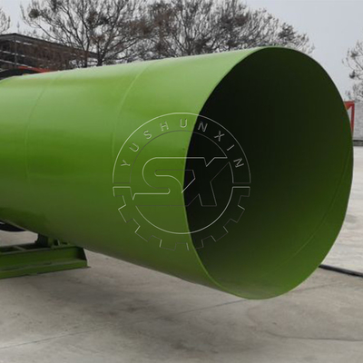 Roterende droger voor het drogen van granen met ondersteunende pijpleidingen en 26000 kg Gewicht 380v Spanning 2024