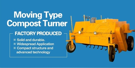 YSX Compost Turner / Soil Turning Machine / Fertilizer Maker voor verbeterde gewasgroei