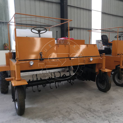 YSX Compost Turner Machine voor snel composteren Werkingssnelheid 7,5-8 m/min 400-500 m3/h