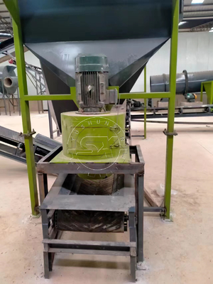 1-8 ton/uur capaciteit MSW granulaatproductieapparatuur voor de productie van organische meststoffen