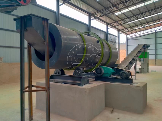 Biogas uit dierlijke afvalstoffen tot organische meststof Granula Productieapparatuur Uitgang 1-8000 kg/uur