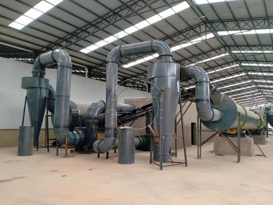 Krachtige 55kW granulerende machine voor landbouw- en dierlijk afval