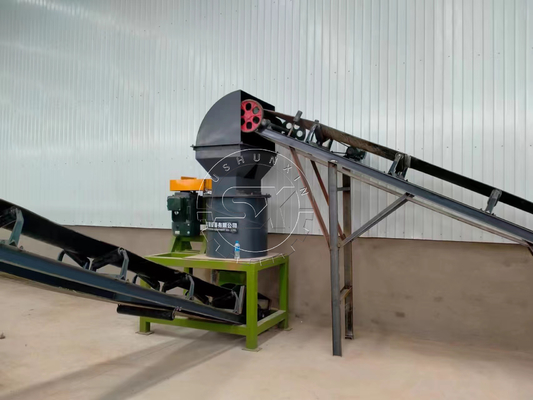 Krachtige 55kW Vermicompost Biohumus meststof Pellet Productie Lijn voor meststof