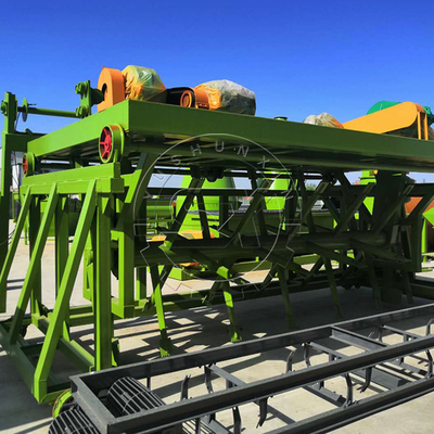 Krachtige 1,6 meter diepte zaagstof dubbel schroefgroef draaimachine met 20 kW vermogen