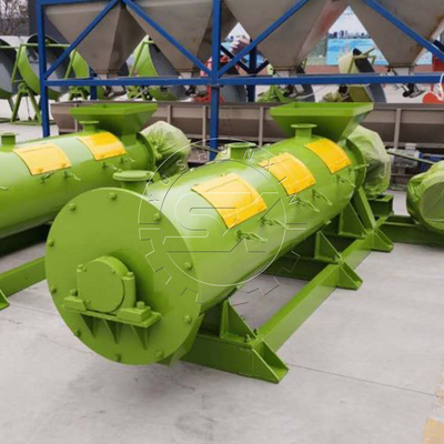 Organische meststof natte granulatie-machine met een capaciteit van 1-6 t/u en een gewicht van 5100 kg