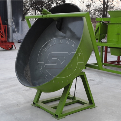 1-8 t/h Capaciteit YSX-calcium-ammoniumnitraat schijfgranulerende machine Prestaties